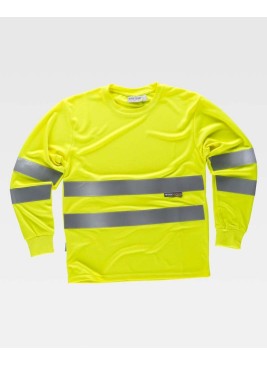 Camiseta alta visibilidad Workteam C3933 Amarillo