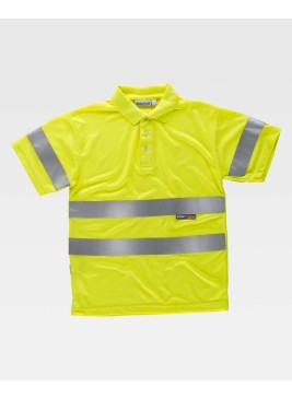 Polo alta visibilidad Workteam C3880 Amarillo
