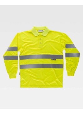 Polo alta visibilidad Workteam C3833 Amarillo