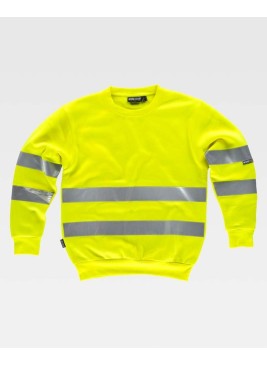 Sudadera alta visibilidad Workteam C9030 Amarillo