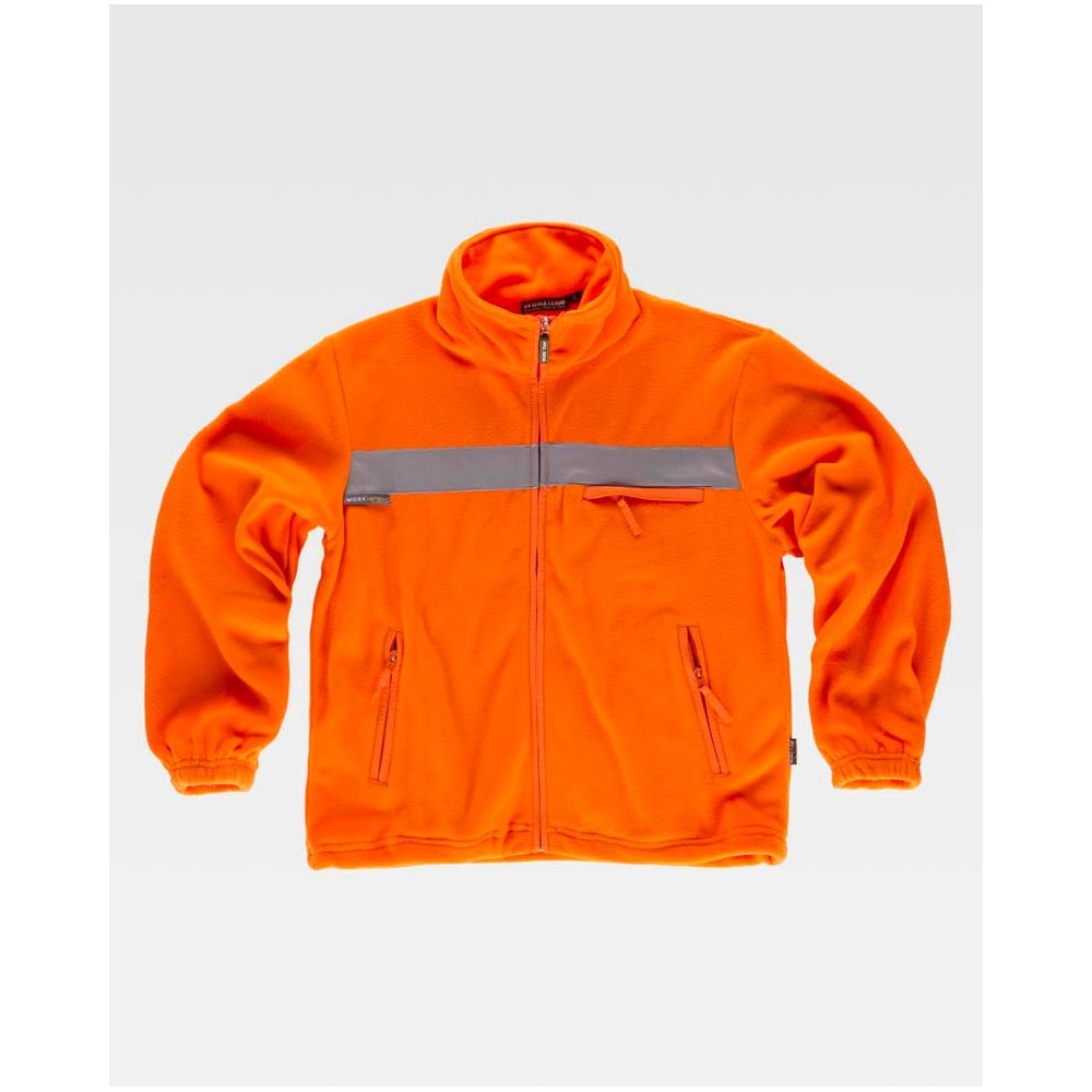 Polar alta visibilidad realzada Workteam C4040 Naranja
