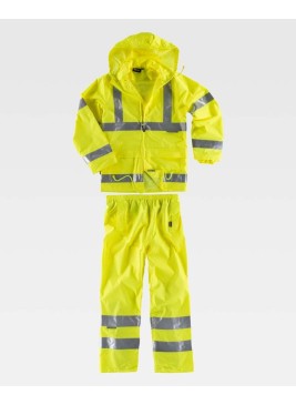Traje agua alta visibilidad Workteam S2010 Amarillo