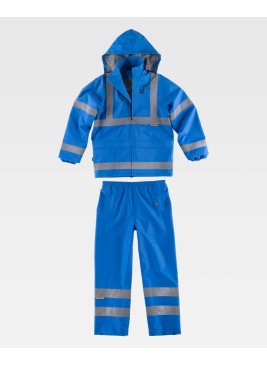 Traje alta visibilidad agua Workteam S2013 Azulina