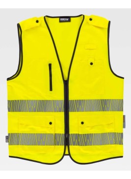 Chaleco alta visibilidad Workteam C3607 Amarillo