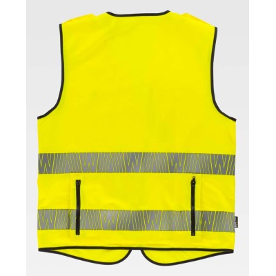 Chaleco alta visibilidad Workteam C3607 Amarillo