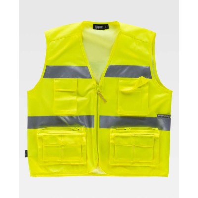 Chaleco reflectante Workteam C3647 Amarillo