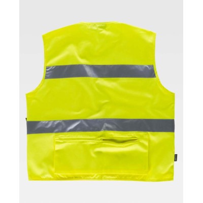 Chaleco reflectante Workteam C3647 Amarillo