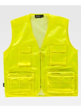 Chaleco reflectante Workteam C3640 Amarillo