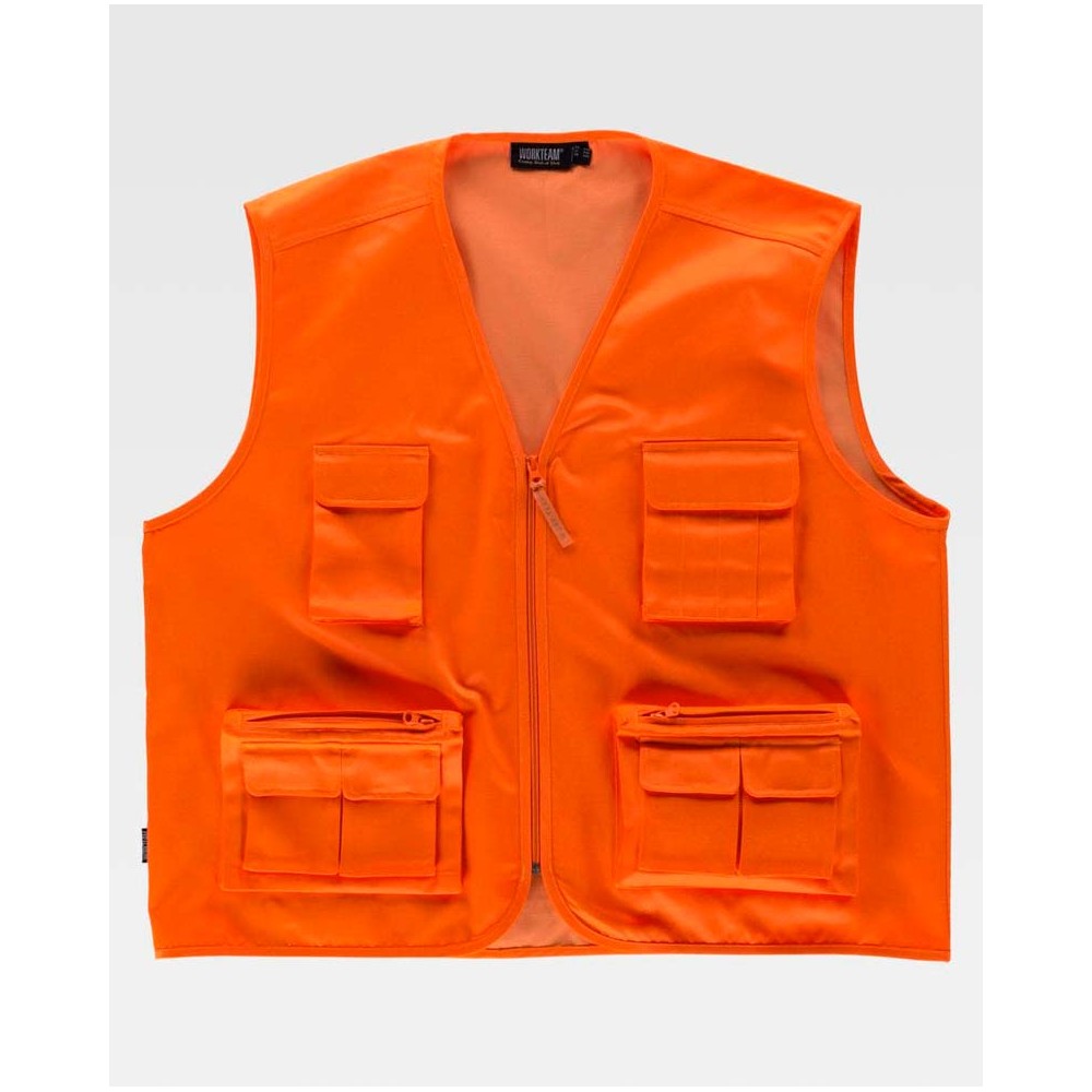 Chaleco reflectante Workteam C3640 Naranja