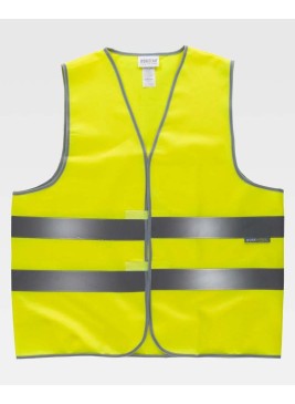 Chaleco reflectante Workteam HVTT01 Amarillo