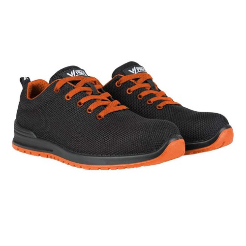 Zapato de protección Velilla 707007 Negro Negro-Naranja