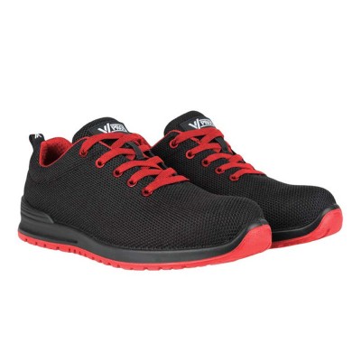 Zapato de protección Velilla 707007 Negro Negro-Rojo