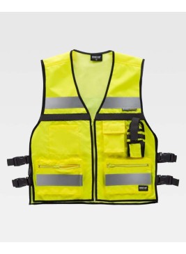 Chaleco Reflectantes oxford Workteam C3601 Amarillo