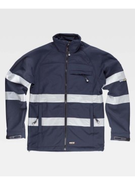 Chaqueta workshell Workteam S9035 Marino