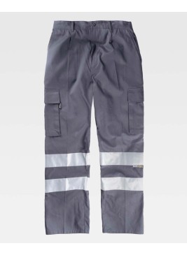 Pantalón 100% algodón Workteam B1447 Gris