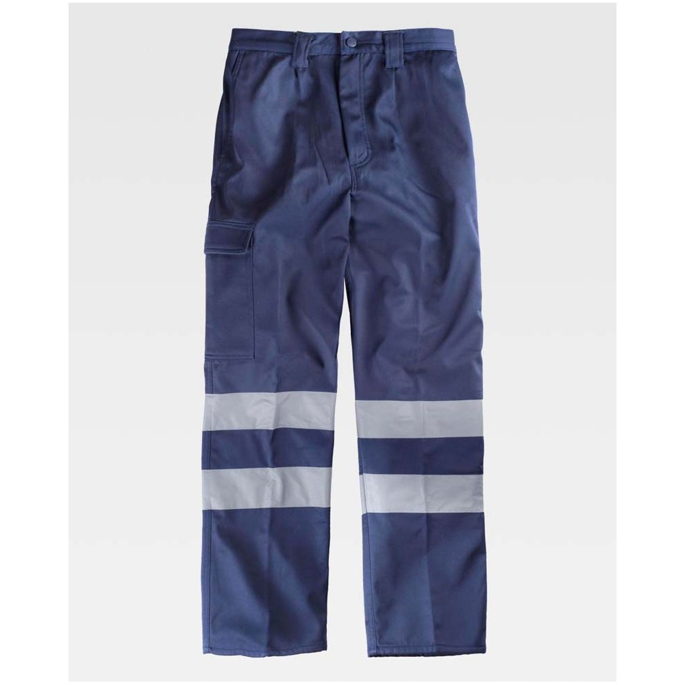 Pantalón reflectante Workteam B1417 Marino