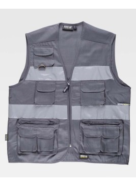 Chaleco reflectante Workteam S3107 Gris