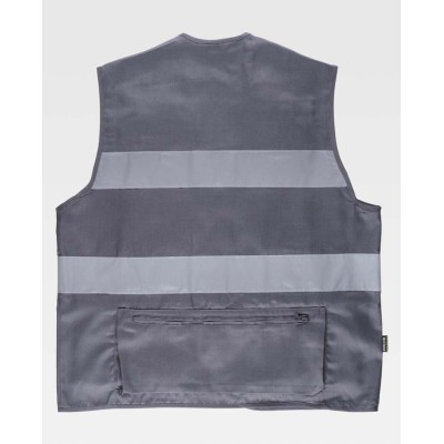Chaleco reflectante Workteam S3107 Gris