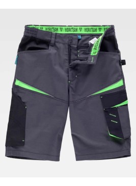 Bermuda  Trabajo Tejido Resistente Workteam WF2717
