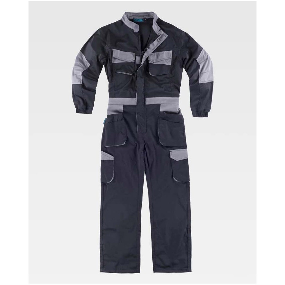 Buzo Workteam WF2620 Negro/Gris