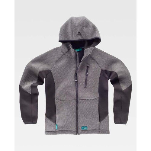 Sudadera Workteam WF2605 Gris/Negro