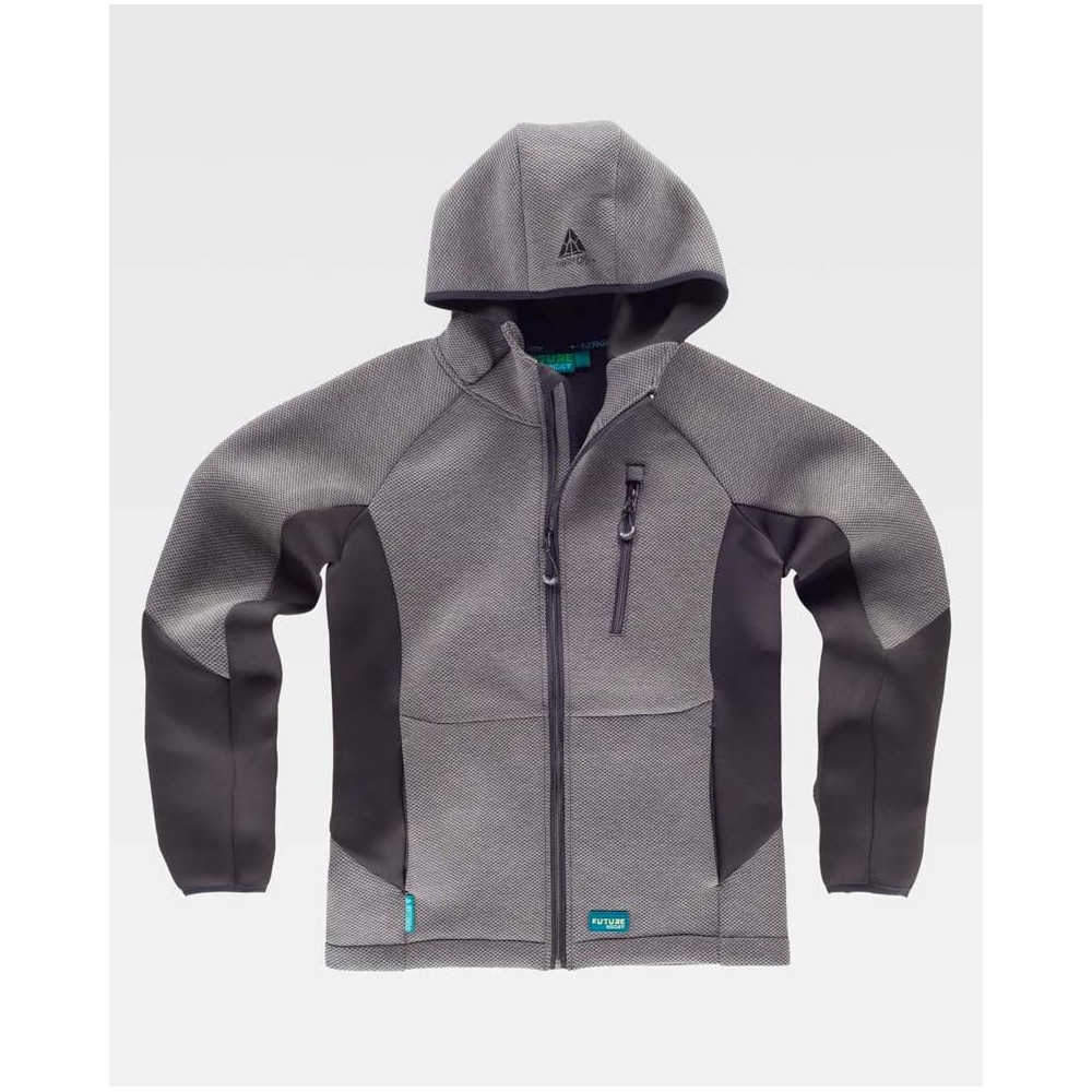 Sudadera Workteam WF2605 Gris/Negro