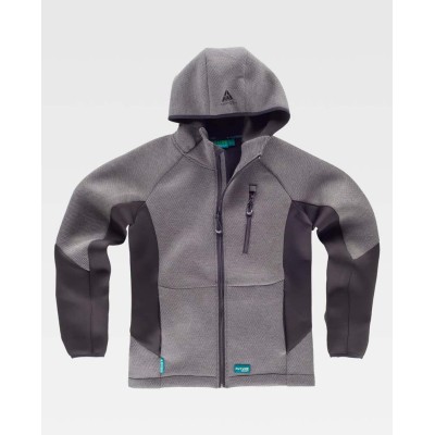 Sudadera Workteam WF2605 Gris/Negro