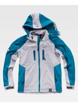 Chaqueta Workteam WF1040 Gris Claro/Azafata
