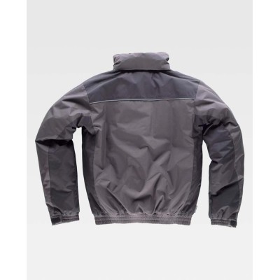 Cazadora Workteam WF1058 Gris Oscuro/Negro