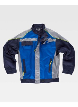 Cazadora Workteam WF5851 Gris Os/Gris Cl/Marino