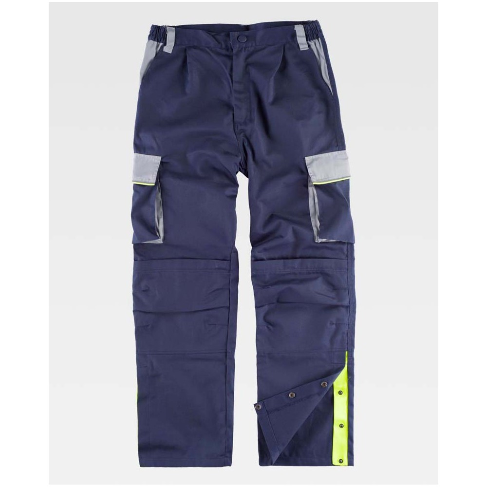 Pantalón Workteam WF5852 Marino/Gris