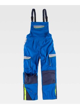 Peto de trabajo Workteam WF5856 Azulina-Gris Cl-Marino
