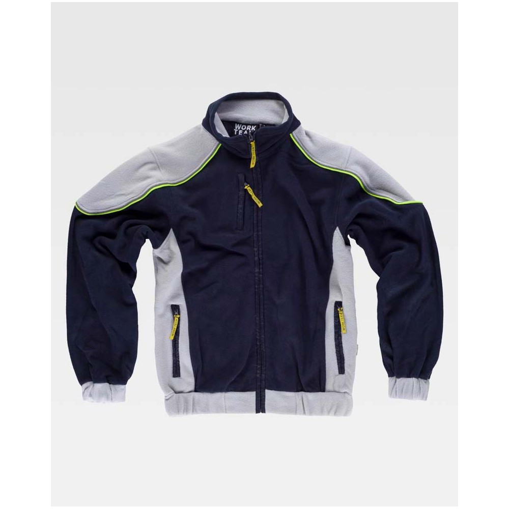 Chaqueta Workteam WF5857 Marino/Gris Cl