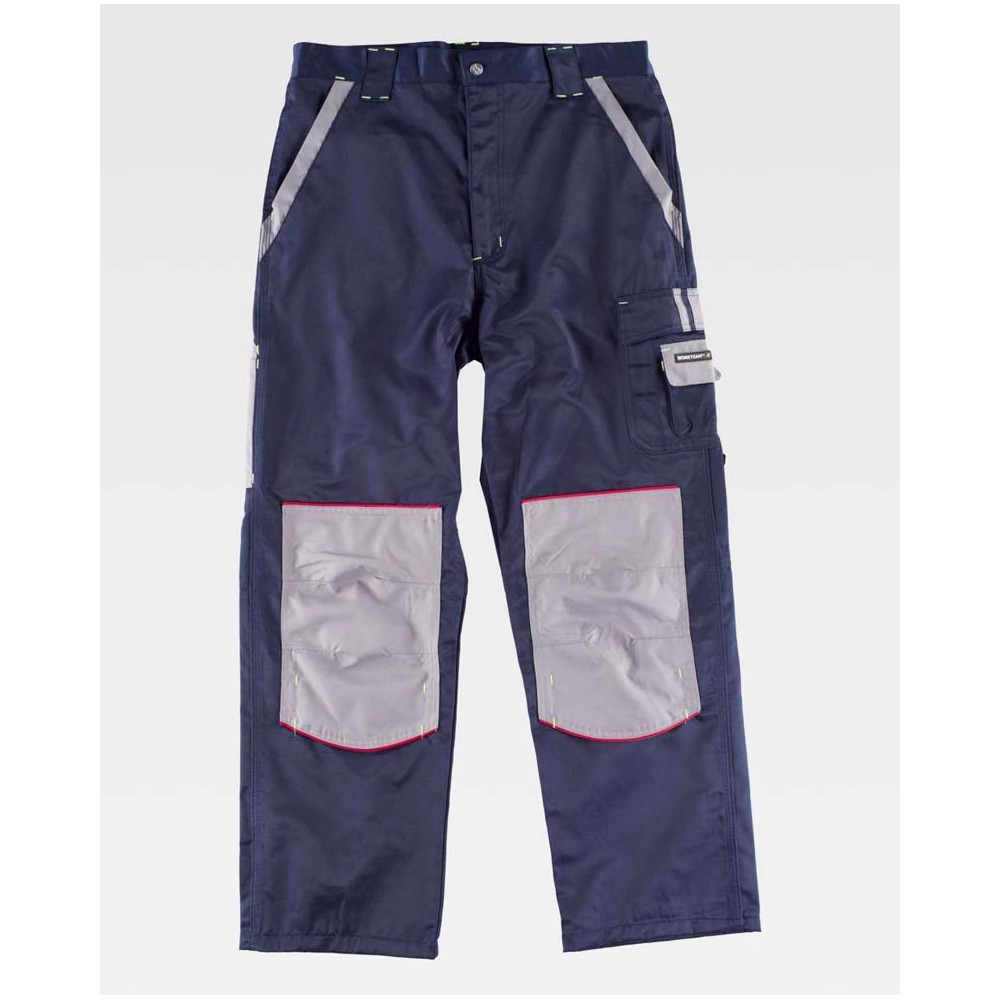 Pantalón Workteam WF1903 Marino/Gris