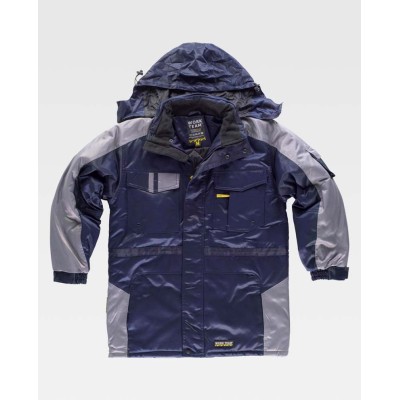 Parka Trabajo Acolchada Antimanchas Workteam ▷ SoloUniformes