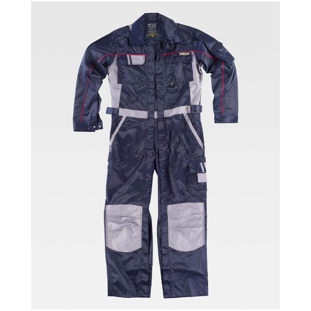Buzo Workteam WF1900 Marino/Gris