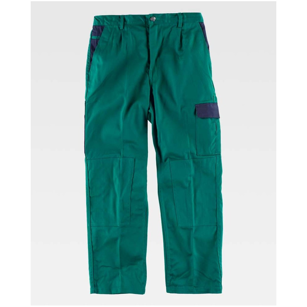 Pantalón Workteam WF1550 Verde/Marino