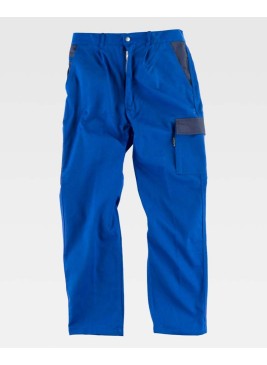 Pantalón de trabajo resistente Workteam WF1500 Azulina-Marino