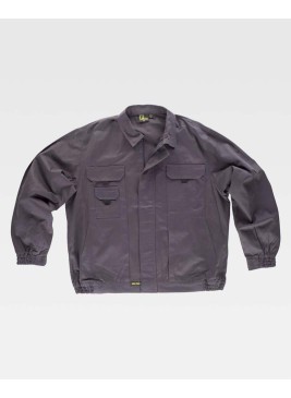 Cazadora de trabajo Workteam WF1000 Gris Oscuro