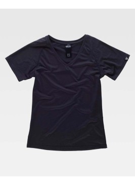Camiseta mujer Workteam S7525 Negro