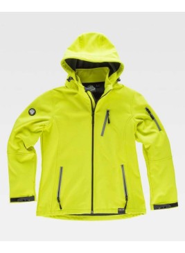 Chaqueta mujer  Workteam S9497 Amarillo a.v
