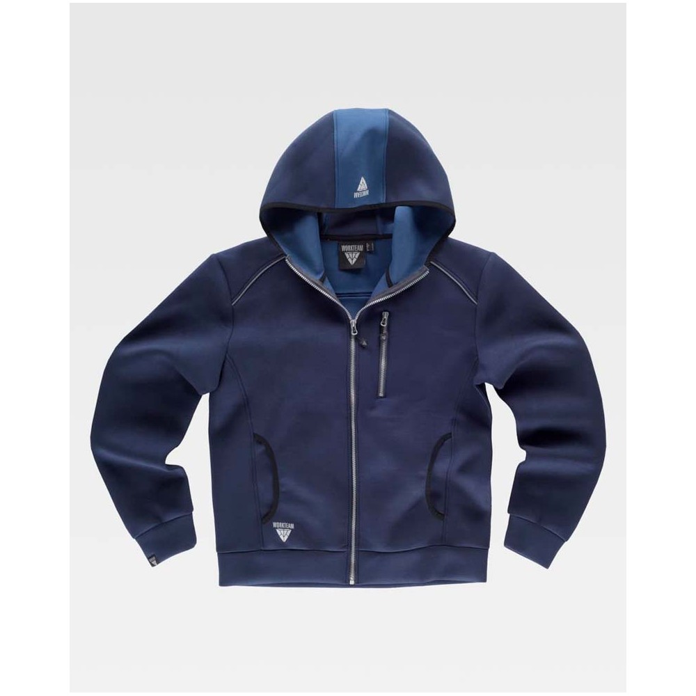 Sudadera Workteam S9485 Marino/Azafata