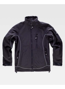 Chaqueta Worksteam S9060 Negro