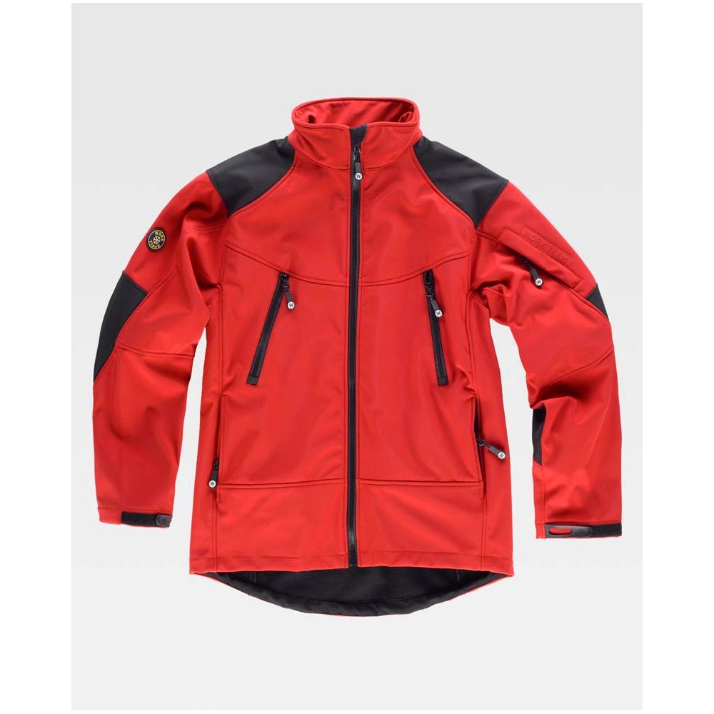 Chaqueta Workteam S9020 Rojo
