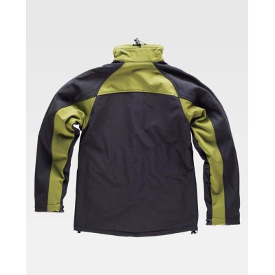 Chaqueta Workteam S9040 Verde Kaki/Negro