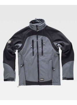 Chaqueta Workteam S9030 Gris/Negro