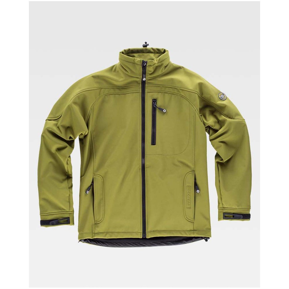 Chaqueta Workteam S9010 Verde Kaki