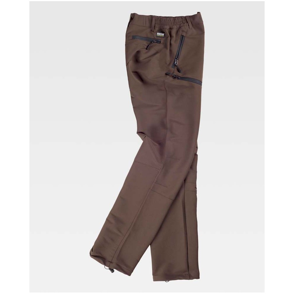 Pantalón Workteam S9850 Marrón