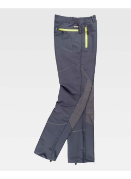 Pantalón de trabajo Ripstop Workteam S9855 Gris Oscuro