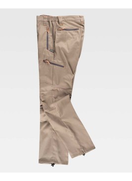 Pantalón  Workteam S9885 Beige